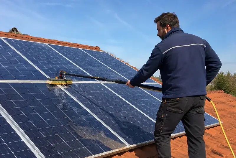 Nettoyage et entretien de panneaux solaires à Alloinay